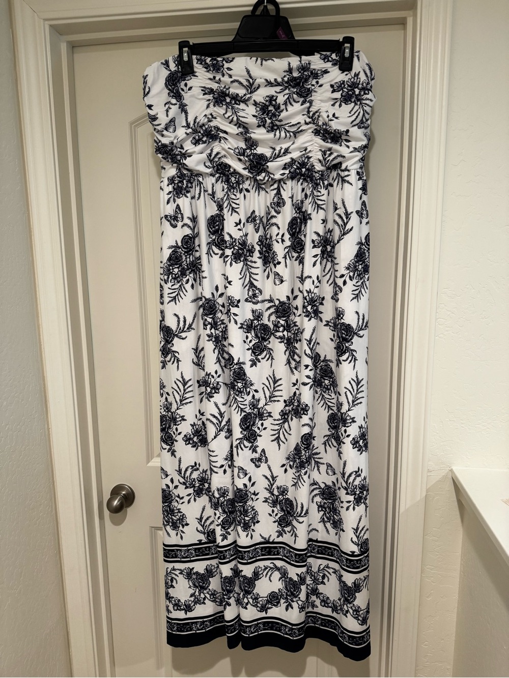 Soma strapless maxi dress